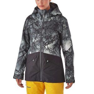 PATAGONIA INSULATED SNOWBELLE JACKET | BLACK MOONTREE | SZ SMALL